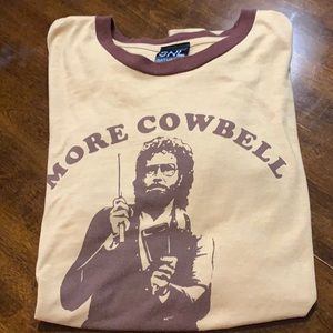 More Cowbell-SNL Will Ferrell Shirt. Large.
